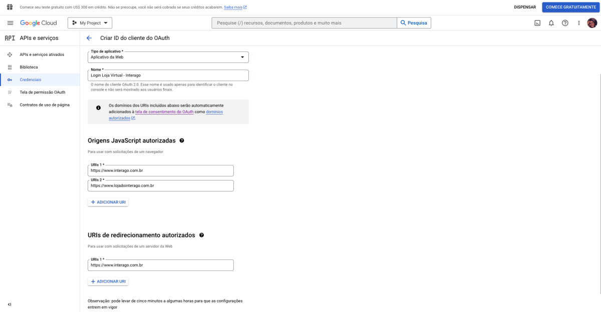 Imagem 5-id-do-cliente-do-oauth-tela-preenchida